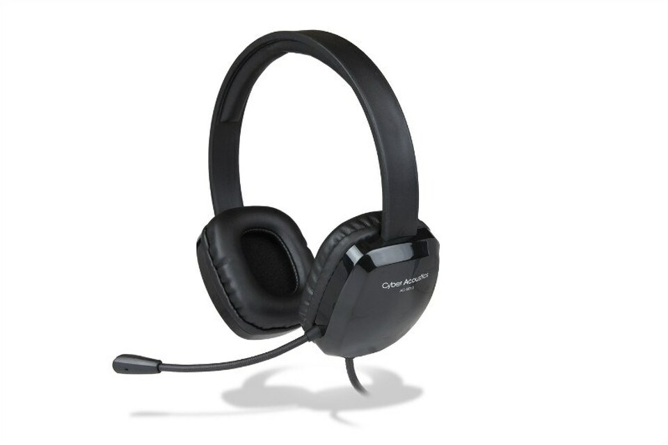 Cyber Acoustics AC-6012 USB Stereo Headset Cyber Acoustics AC-6012 USB Stereo Headset Cyber Acoustics AC-6012 USB Stereo Headset