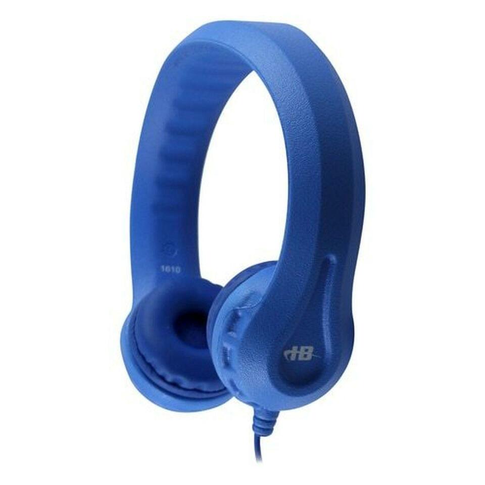 HamiltonBuhl Flex-Phones Stereo Foam Headphones - Blue